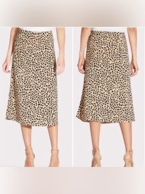 Sanctuary Animal Print Midi Skirt - Women